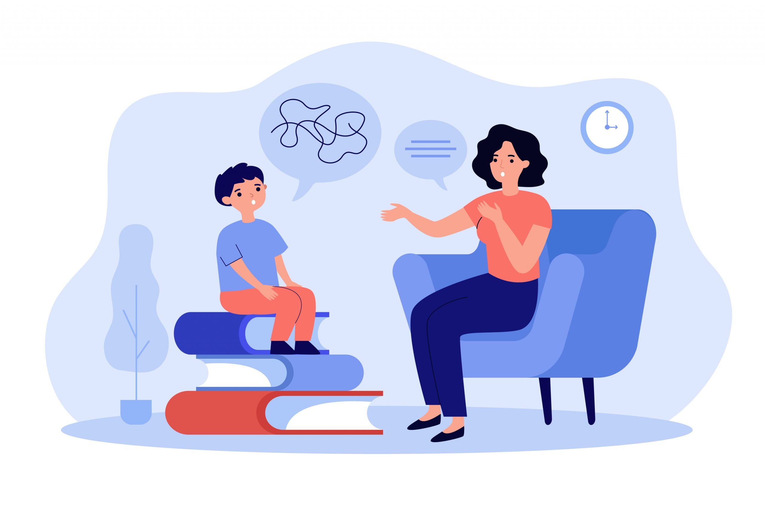 speech therapy session